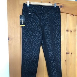 Lisette Dream Pant Black Leopard NWT